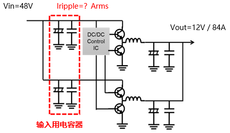 入力コンデンサ説明図