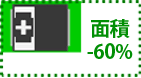 POSCAP贴装面积示意图 面积-60%