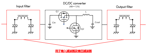 48V DC-DC转换器电路图